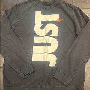 Nike Black Crewneck Sweater